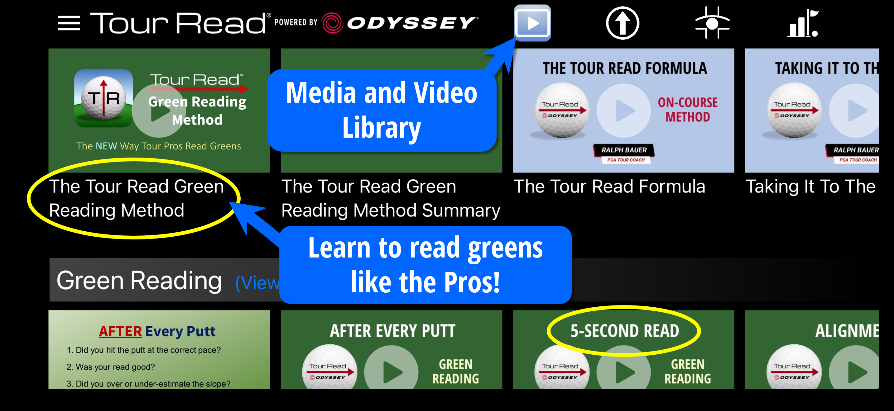 Tour Read Golf screenshot 5