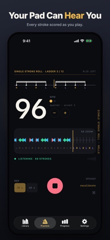 Drum Coach: Rudiment Trainer Screenshot 1 of 7