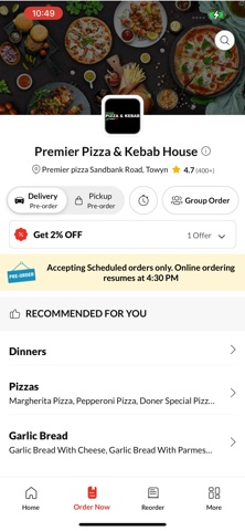 App screenshot