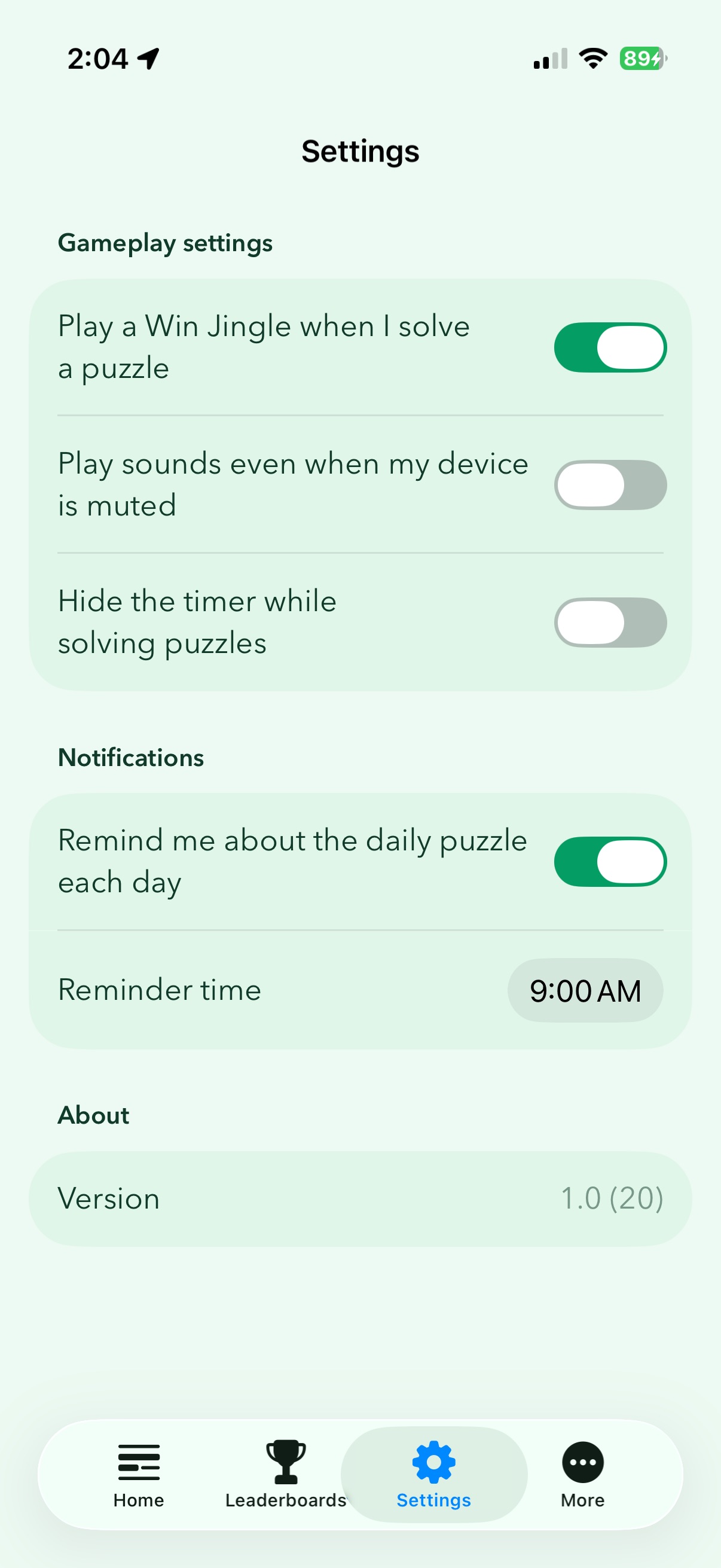 Screenshot 4 of Cryptograms by Lex.Games