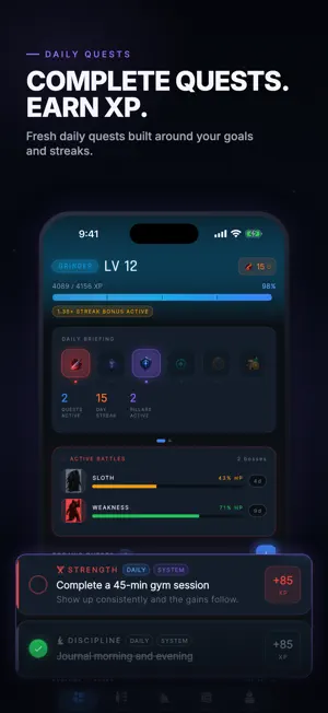 Ascend Life RPG Habit Tracker screenshot 4