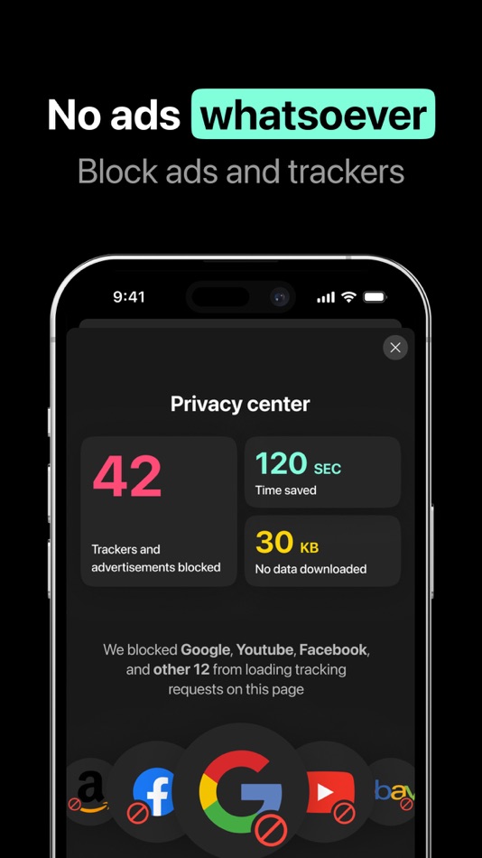 #5. Jet browser - VPN + AdBlock (iOS) 由: com.stolitomson.vpn