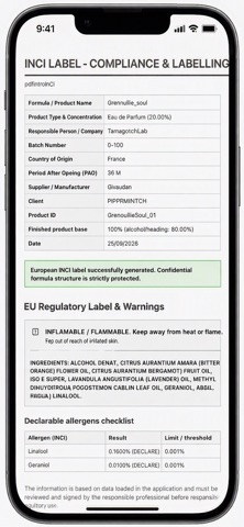 Profumer Compliance screenshot 7