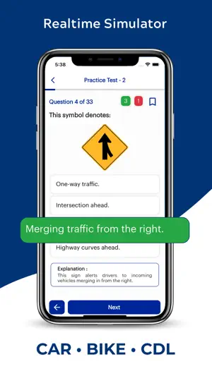 Montana MVD Permit Practice screenshot 2
