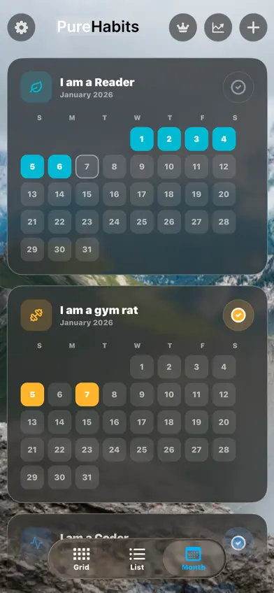 Habit Tracker - Pure Habits screenshot 3