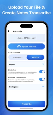 AI Notes & Transcript screenshot