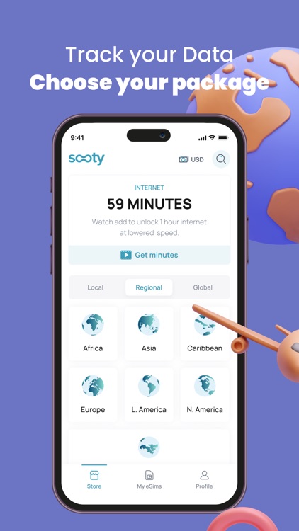 Sooty eSIM Travel & Internet