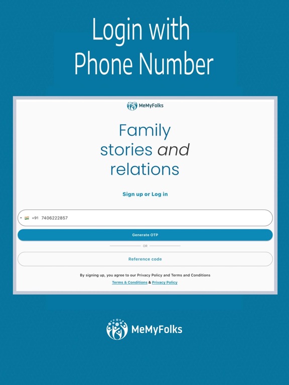 Screenshot #6 pour MeMyFolks : Family Tree App