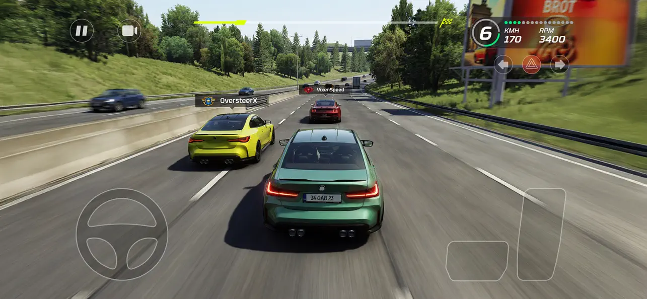 Highway Racer Pro iOS Mod IPA