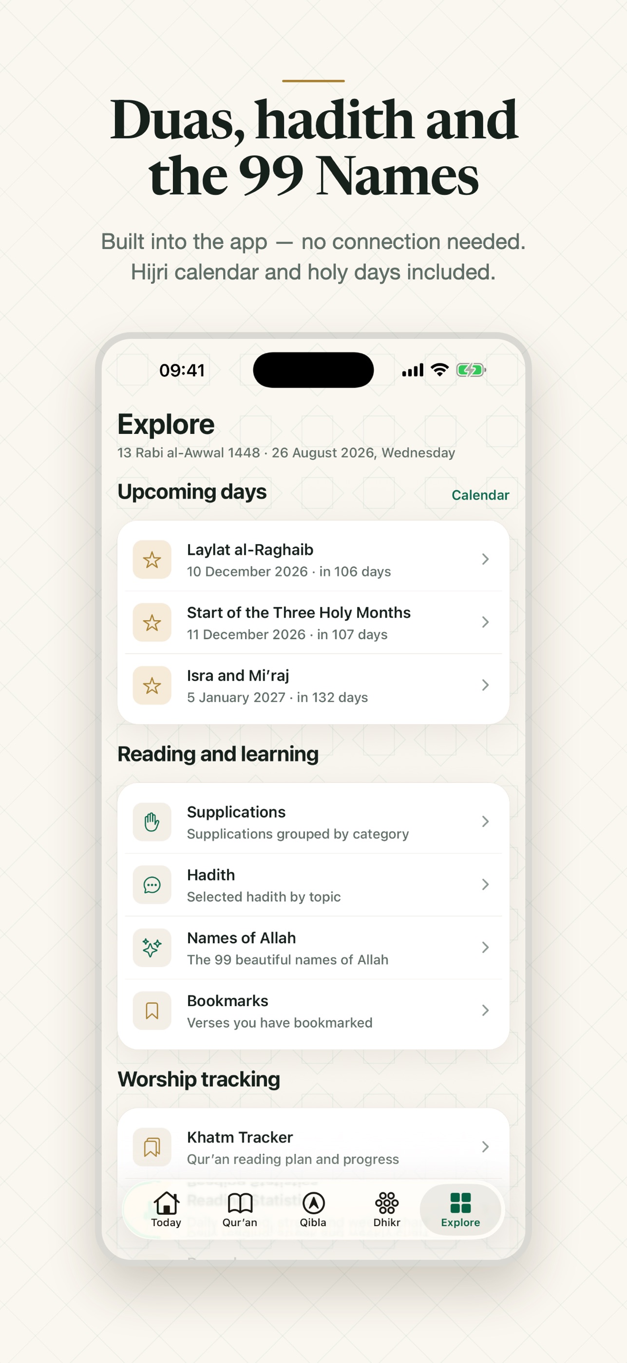 Screenshot 5 of Sercade: Quran & Prayer Times