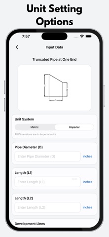 Fabrication Layout iPhone screenshot