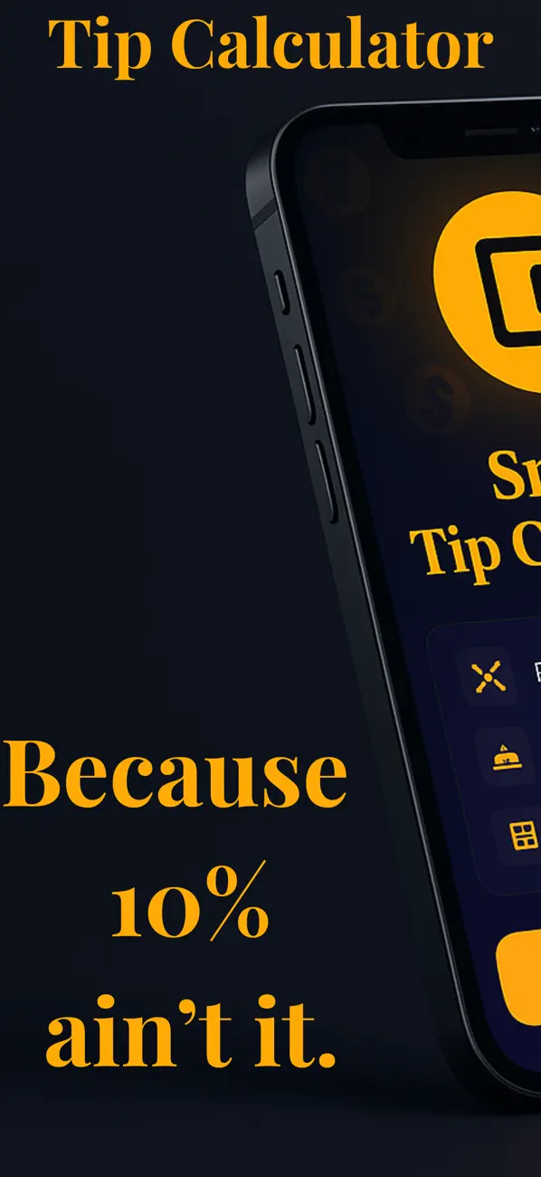 #1. Tip Calculator: Fair Share (iOS) By: Manuel Worlitzer