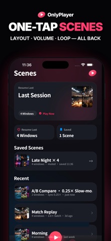 OnlyPlayer: Videos, One Screen Screenshot 4 of 5