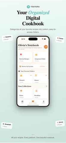 Tastera: Recipe Saver screenshot