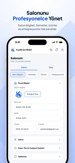 Kuaförüm Mobil screenshot 4