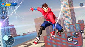 Flying Spider: Superhero Games screenshot