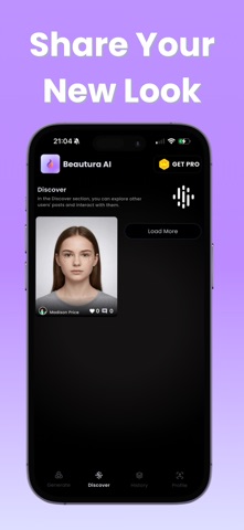 Beautura : AI Beauty Simulator screenshot