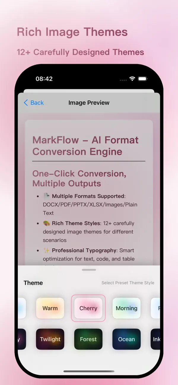 Screenshot #3 pour MarkFlow: AI Format Engine