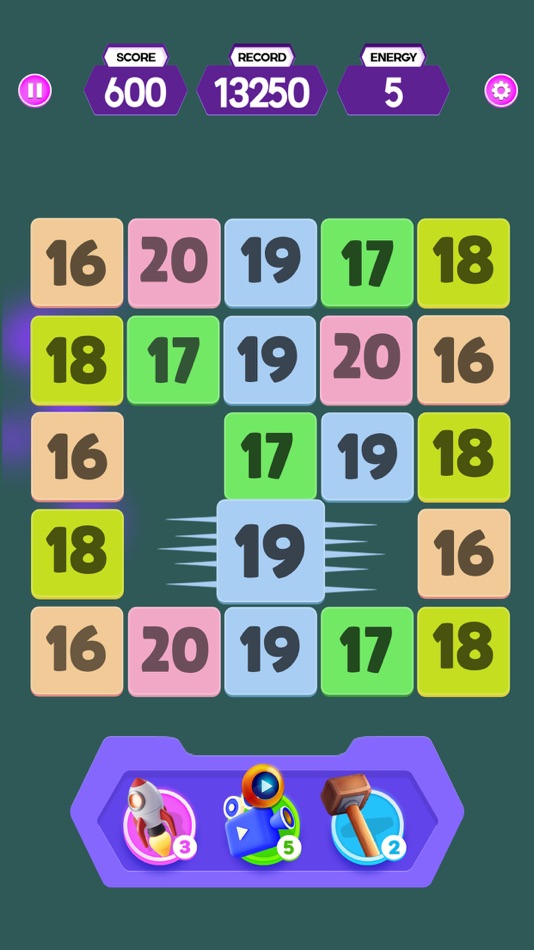 #3. Epic Merge Blast :Numbers Game (iOS) 来自: MYAPPFREE S.R.L.
