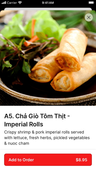 PHO 408 iPhone screenshot 3 - Food & Drink app