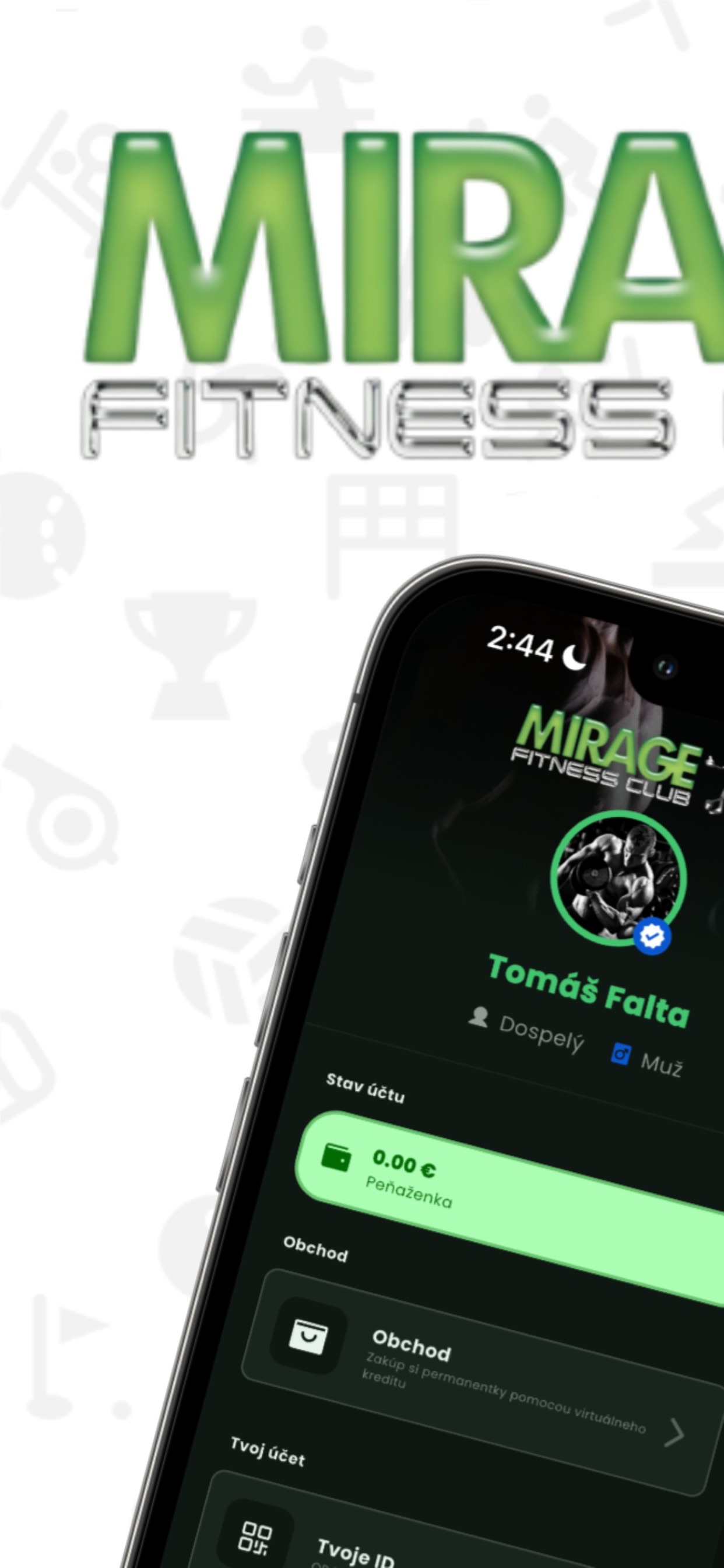 Screenshot 1 of MIRAGE FITNESS CLUB - Pezinok