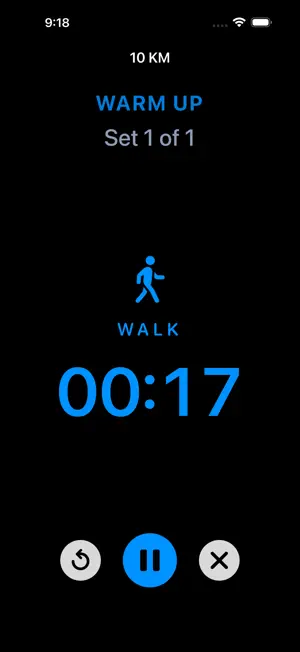 Interval Timer - Run and Walk screenshot 2