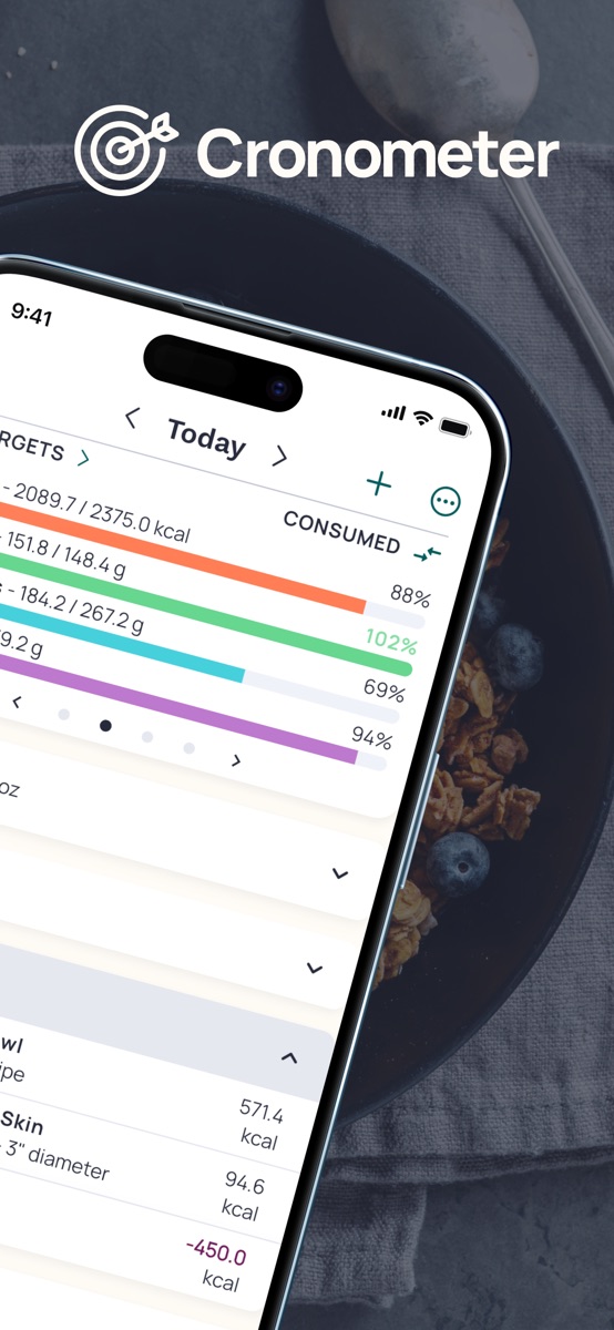 Cronometer: Calorie Counter screenshot 2