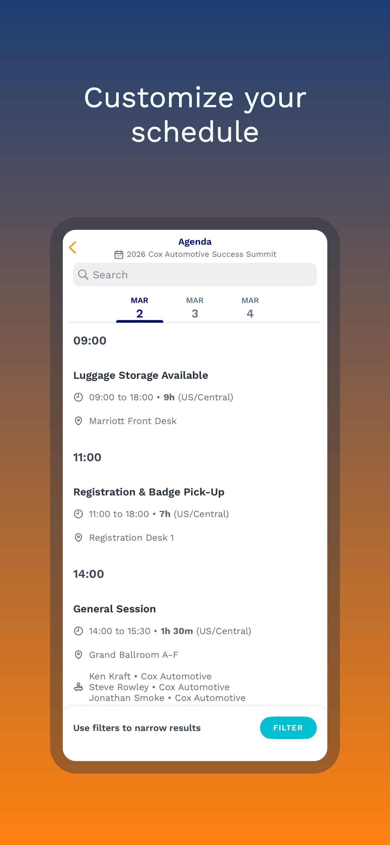 Cox Automotive, Inc Events