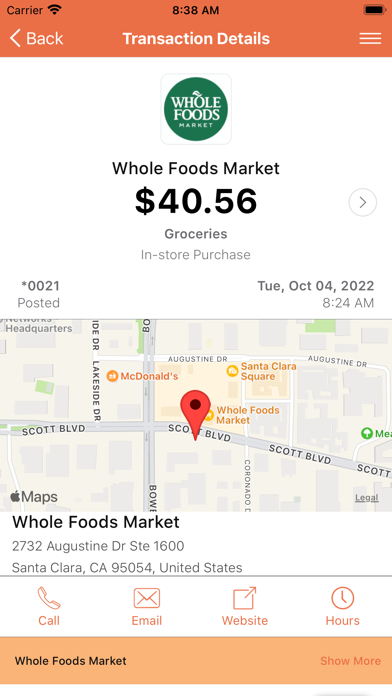 TRUFI CU CARD Screenshot