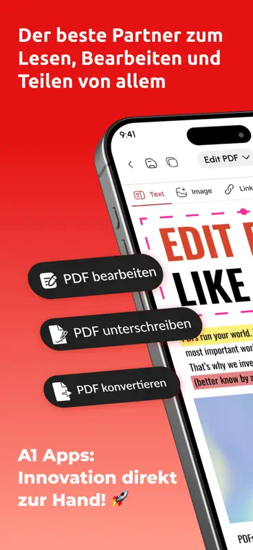 PDF Bearbeiten und Erstellen screenshot 1 of 10