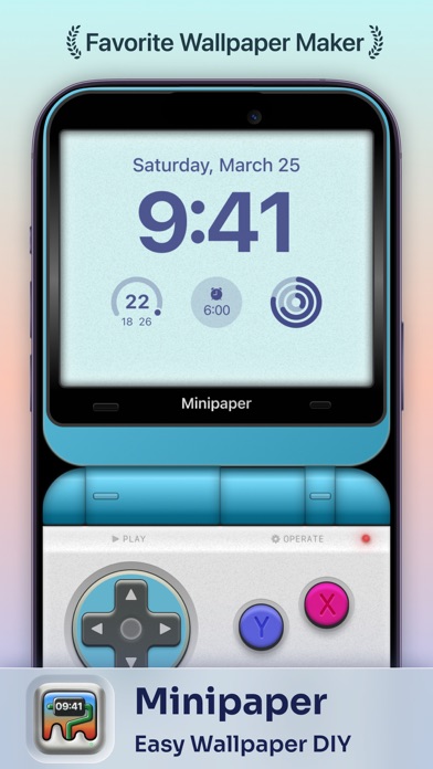 Minipaper: Custom Wallpaper Screenshot