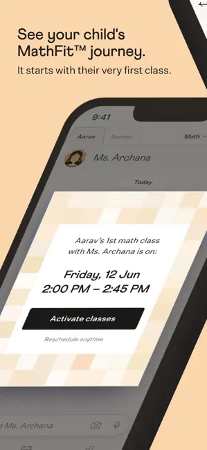 Cuemath Parent iPhone screenshot 1