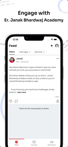 Er. Janak Bhardwaj Academy iPhone screenshot