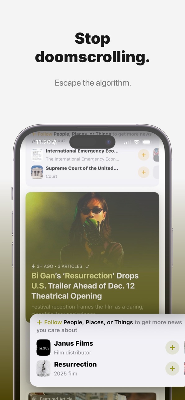iPhone screenshot