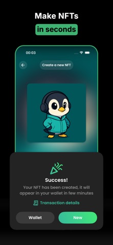 NFT Creator & Wallet - Minty Screenshot 1 of 6