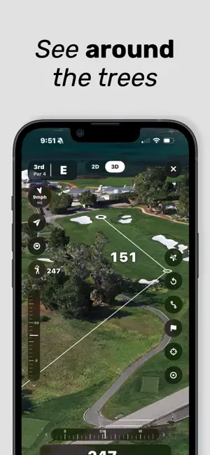 Perch - 3D Golf GPS screenshot 4