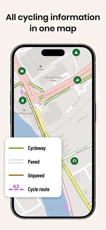 Cyclers: Bike Navigation & Map screenshot 9 of 10