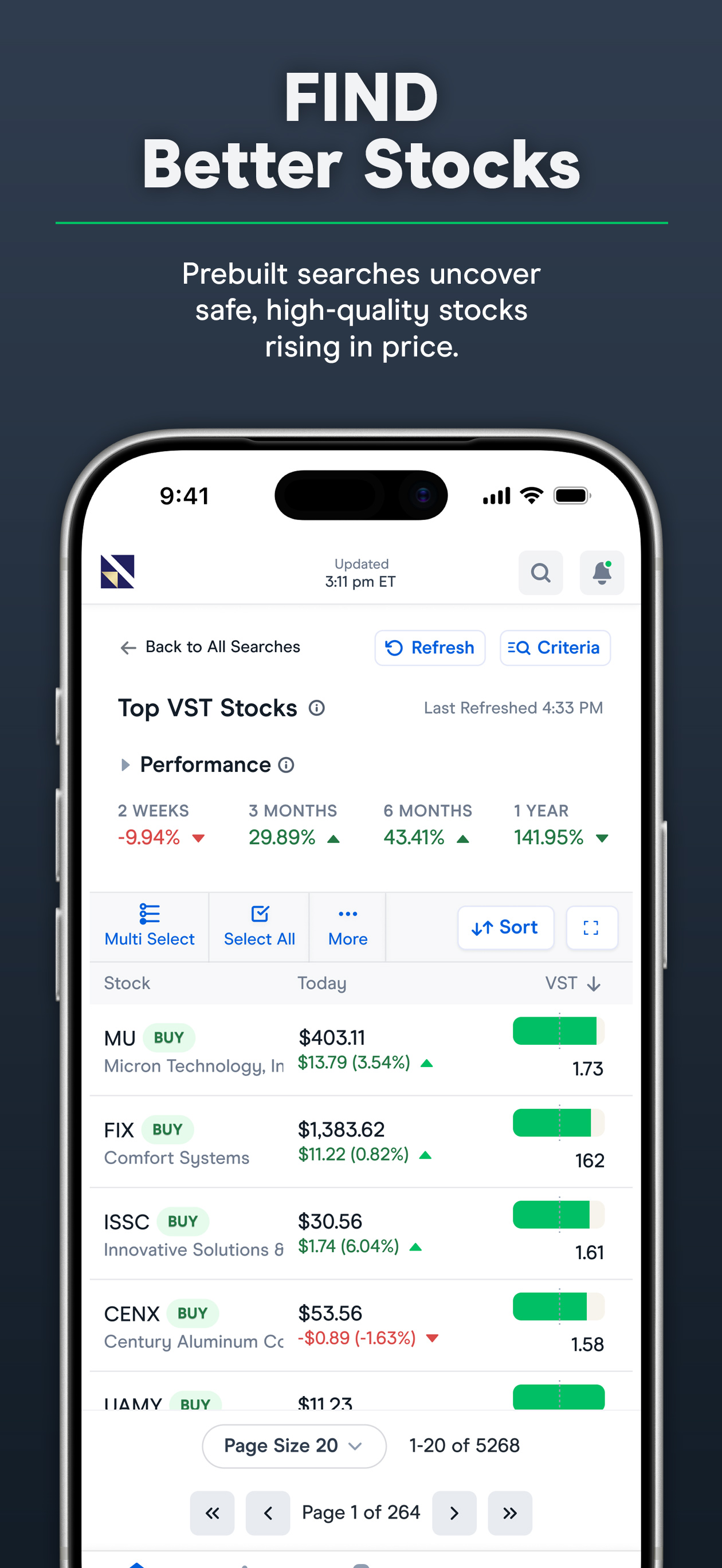 VectorVest: Market Launchpad screenshot 3