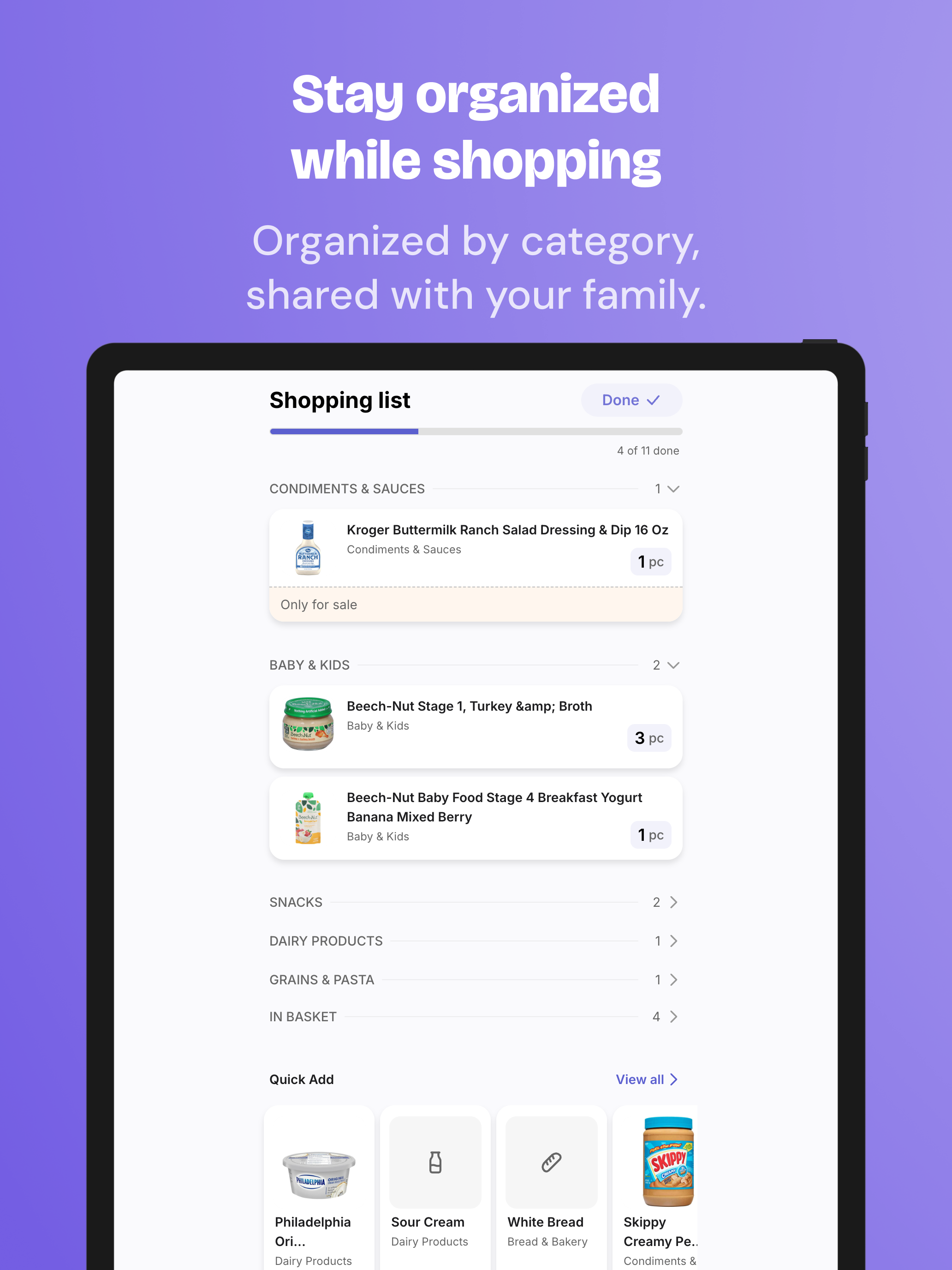 Favory: Picky Eater Grocery screenshot 8