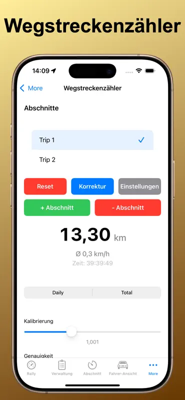 OldTimer Rally Timer screenshot 4 of 9