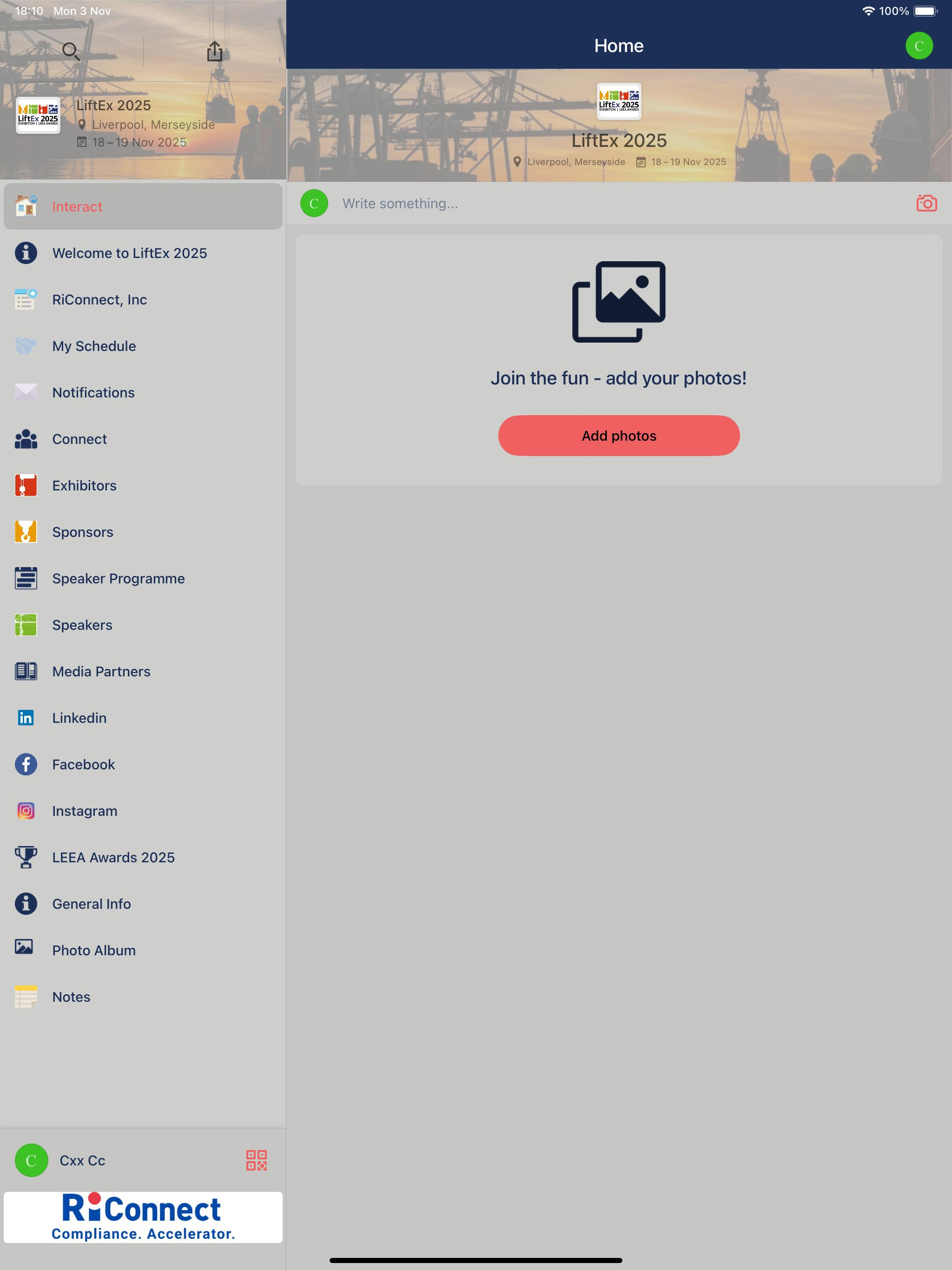 LiftEx 2025 screenshot 5