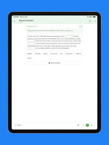 Peakua iPad screenshot