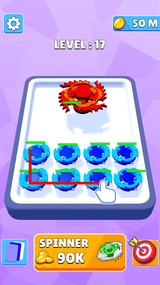 #1. Merge Battle Spinner Simulator (iOS) By: Abdul Rehman