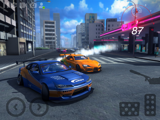 Hashiriya Drifter: Car Games iPad app afbeelding 1