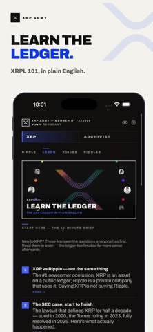 XRP Army iPhone screenshot