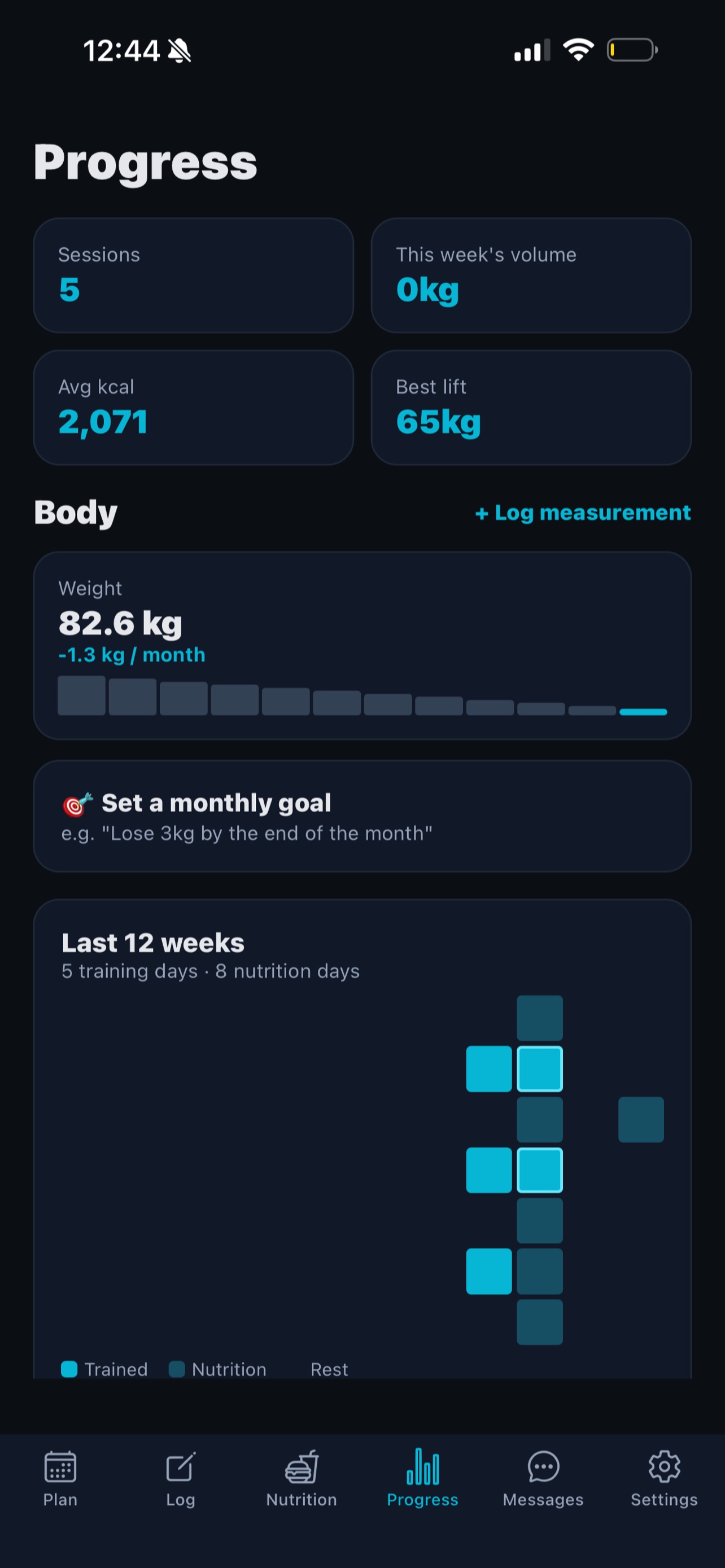Screenshot 1 of Apollo Fitness
