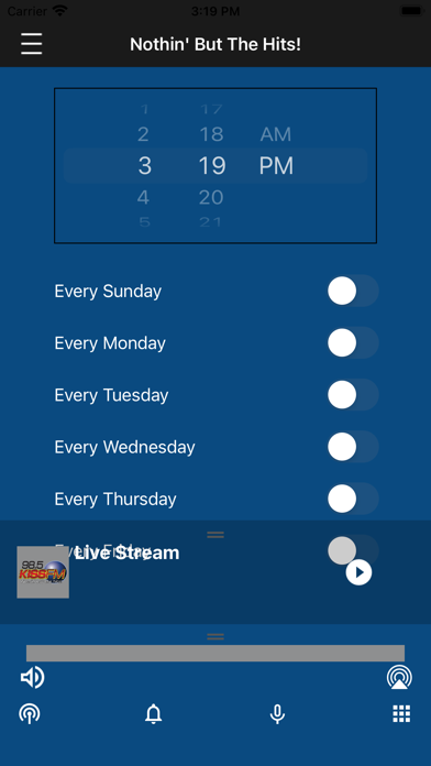 98.5 Kiss FM iPhone screenshot 5 - Entertainment app