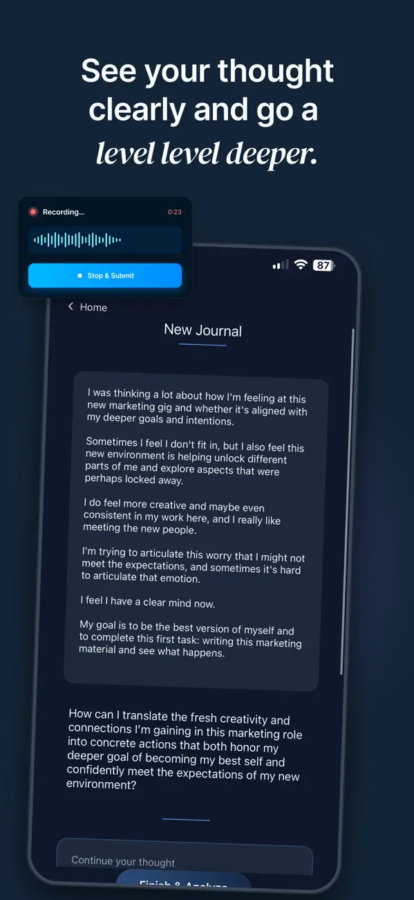 Screenshot #2 pour Freedoms.ai
