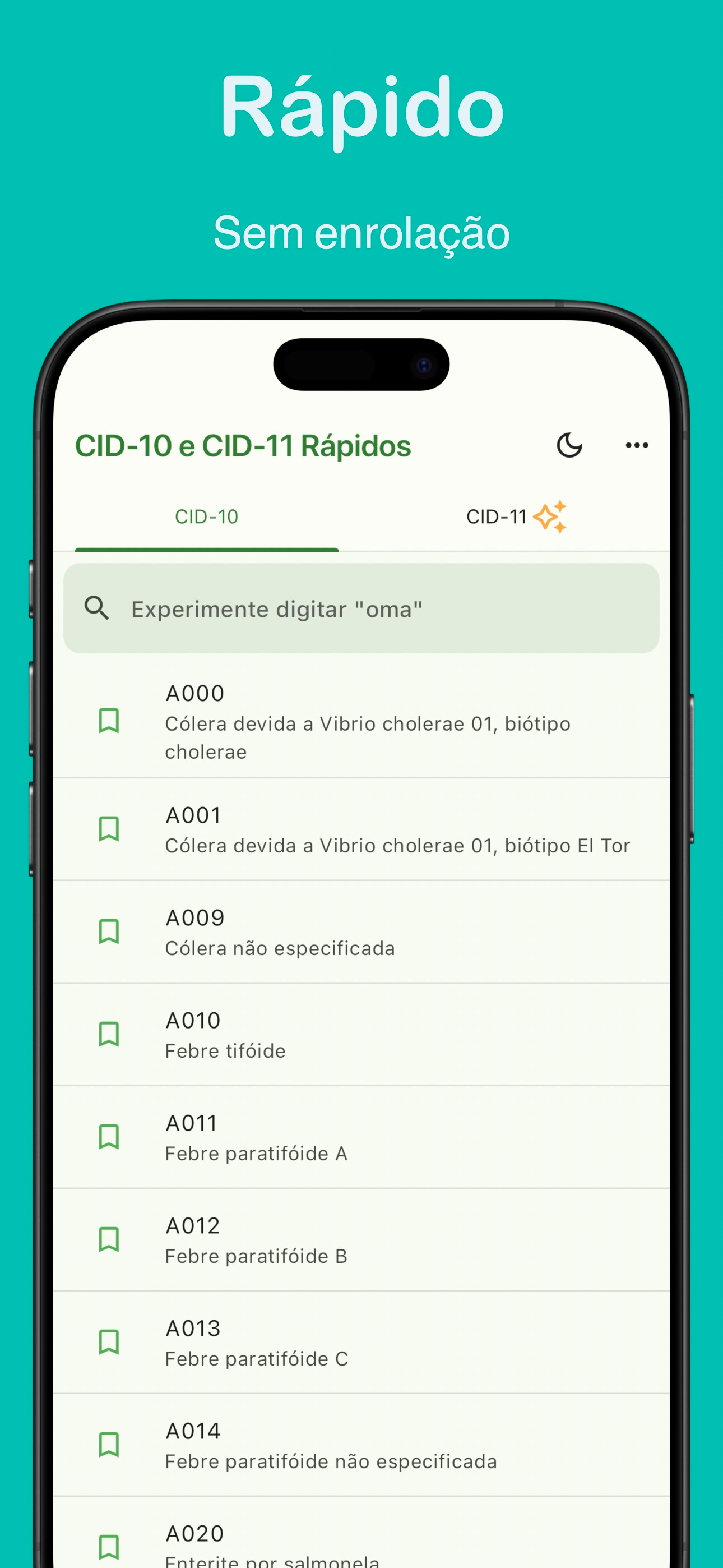 CID-10 e CID-11 Rápidos