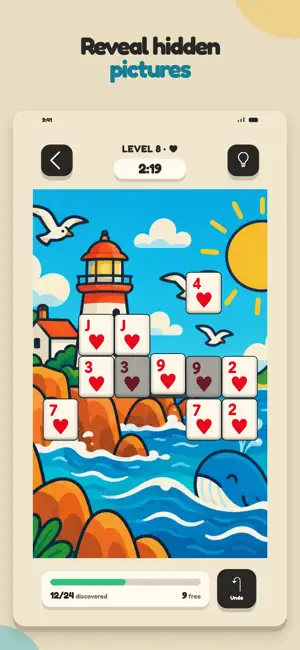 Cardjong: Mahjong Card Puzzle screenshot 2